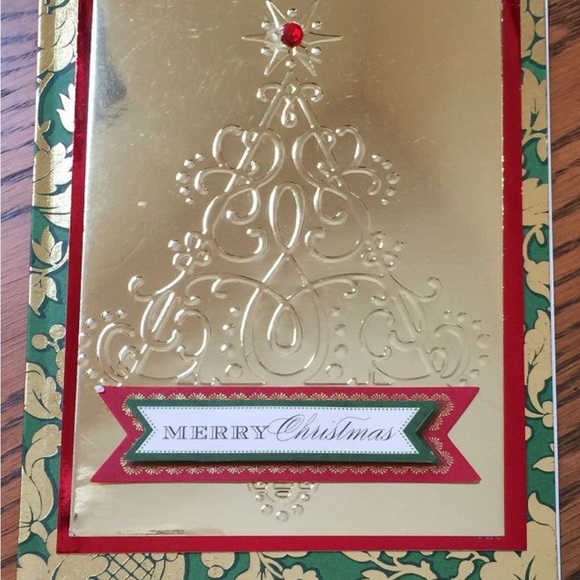 Cuttlebug Anna Griffin CALLIGRAPHIC TREE embossing folder & border set - Picture 2 of 4